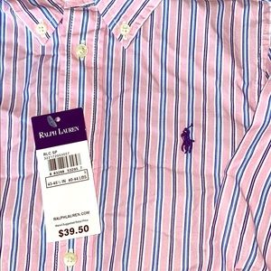 Ralph Lauren Kids Long Sleeve Button Down. Sz 5